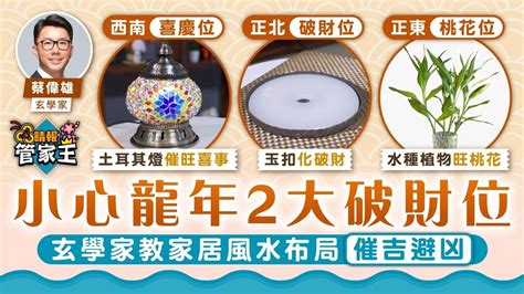 大病位 化解|家居風水佈局2024｜龍年催旺健康＋財運方位禁忌/化解/宜